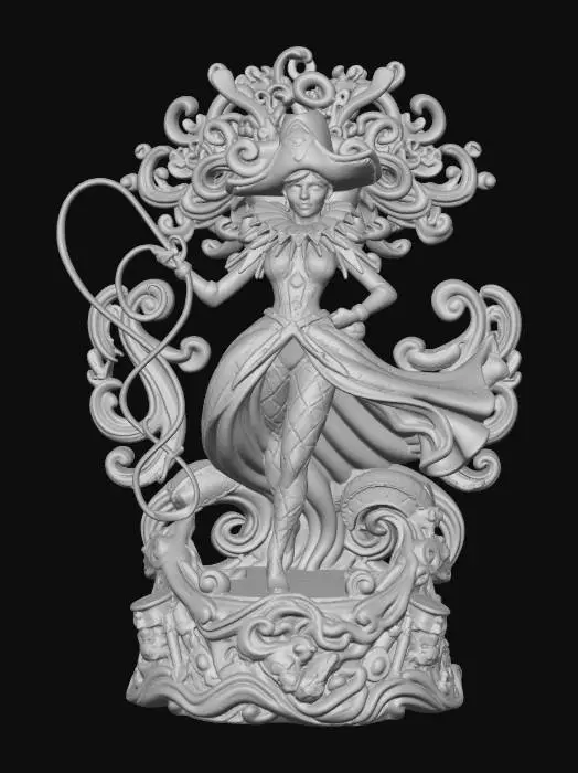 3D model for Enchanted_Harlequin