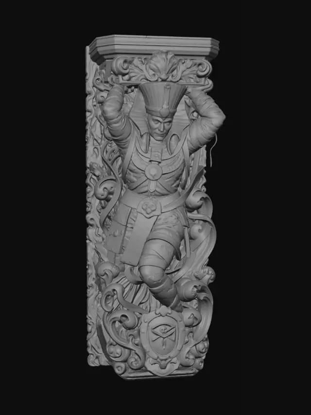 3D model for Golden Pharaoh Wrapped in Time
