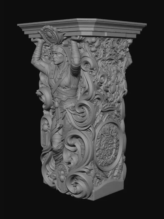3D model for All-Seeing Pharaoh