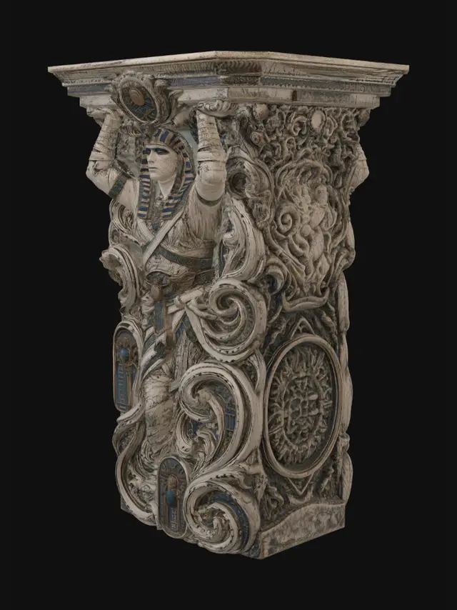 3D model for All-Seeing Pharaoh
