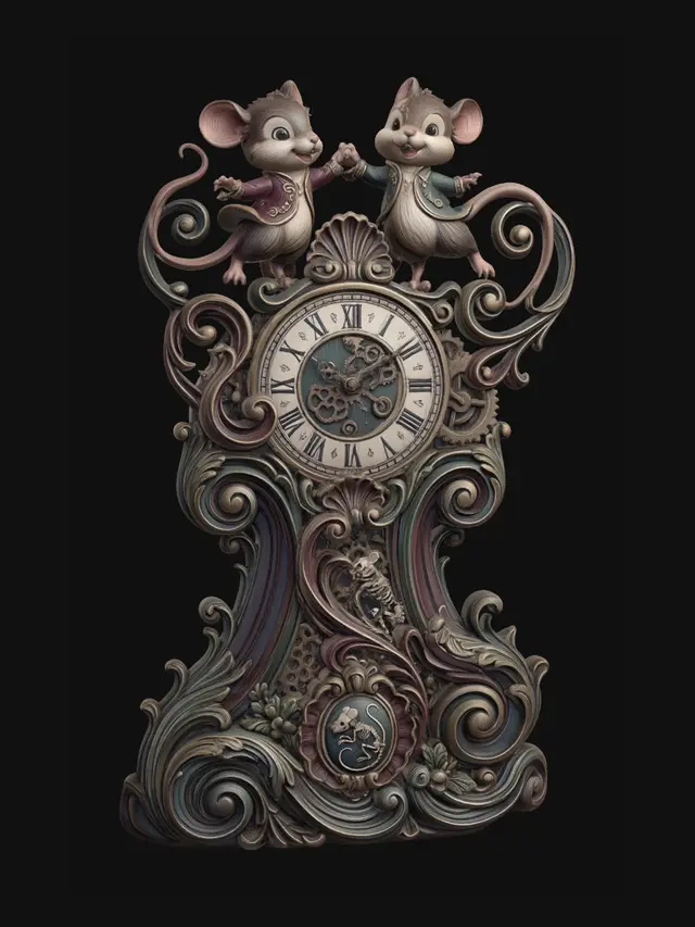 Mouse With Clock Free Clock 3D Models - Download Instantly | Meshy