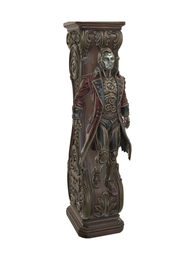 victorian vision 3D model, vytvořený pomocí AI