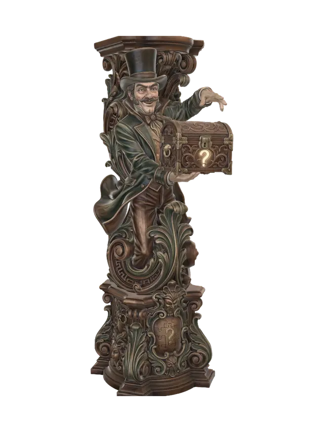victorian riddler - Supervillain 3D model, vytvořený pomocí AI