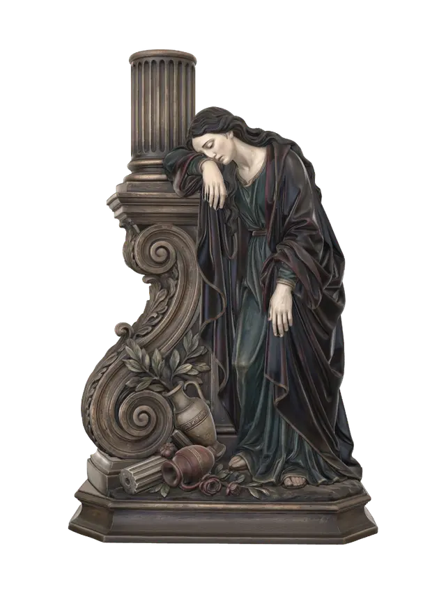lachrimae 2 - Polychrome-3D-modell, genererad av AI