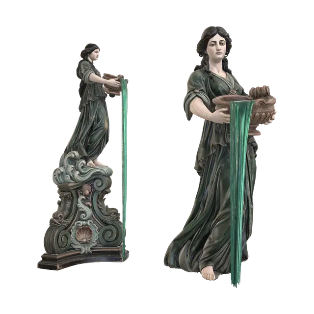 circe invidiosa 3 - Woodcarving 3D model, vytvořený pomocí AI