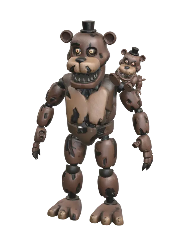 3D model for Low-Poly Nightmare Freddy