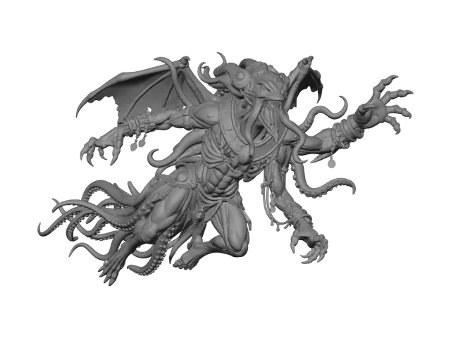 3D model for Abyssal Gembound Leviathan