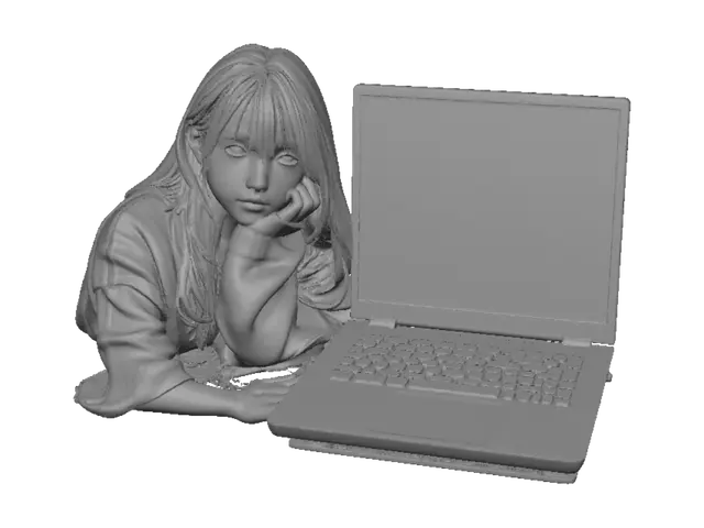 3D model for Forest Screen Portrait