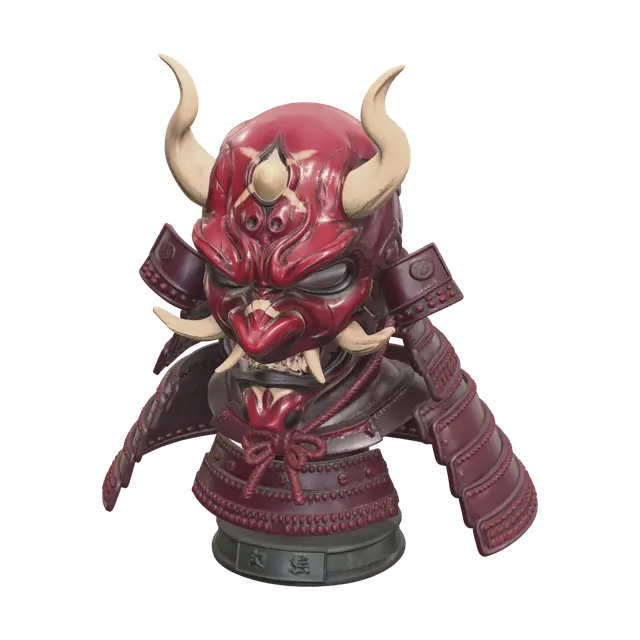 3D model for Weathered Kabuki Mask