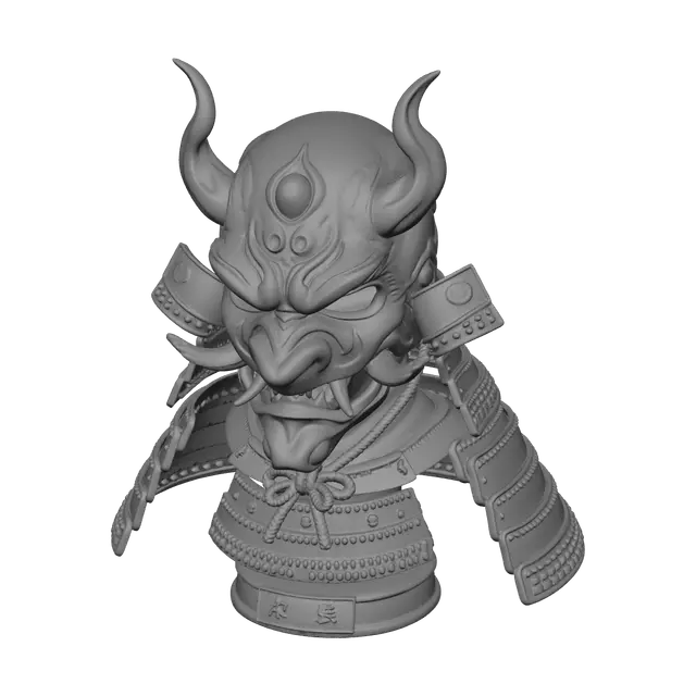 3D model for Weathered Kabuki Mask