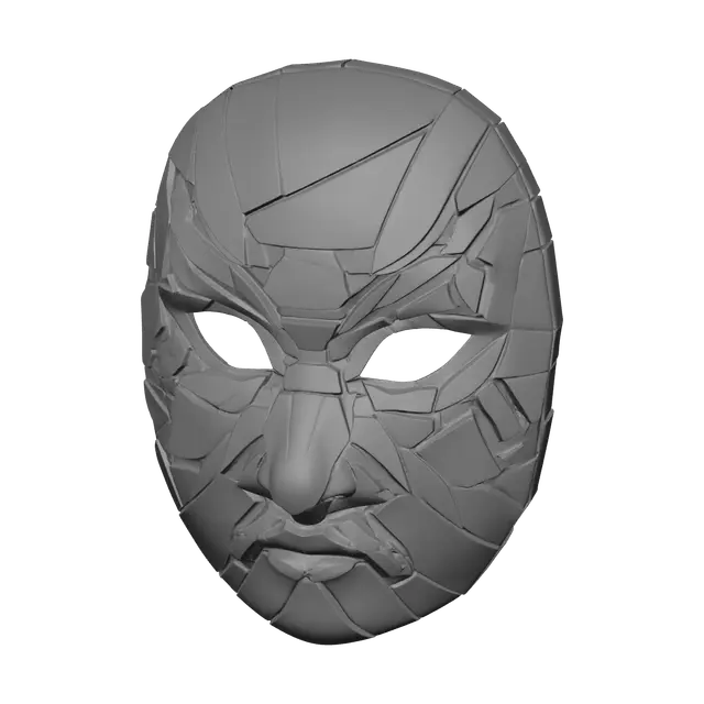 3D model for Modern Kabuki Mask