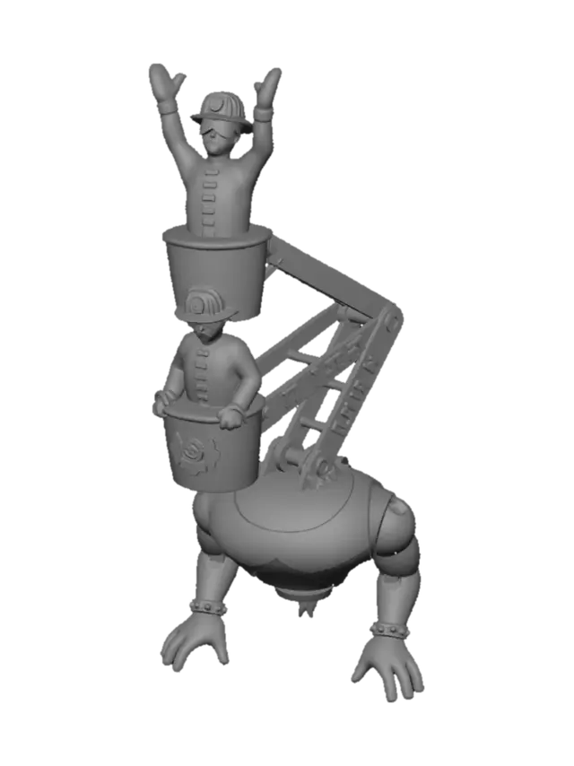 Demolition Arm Model Free Demolition 3D Models - Download Instantly | Meshy