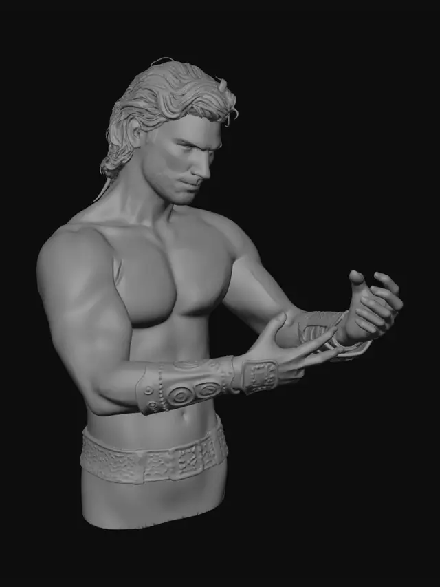3D model for Gladiator in the Making