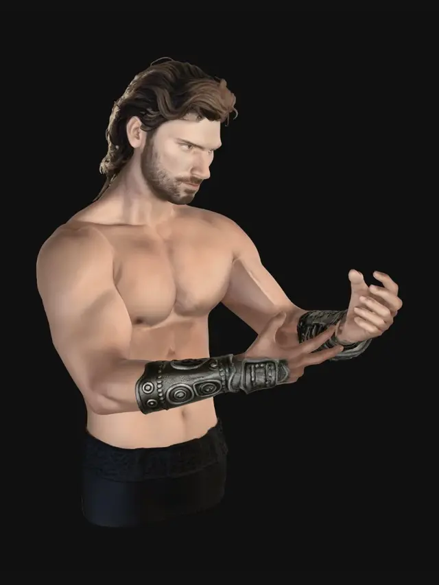 3D model for Gladiator in the Making