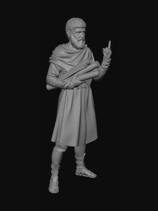 3D model for Ancient Scroll Bearer