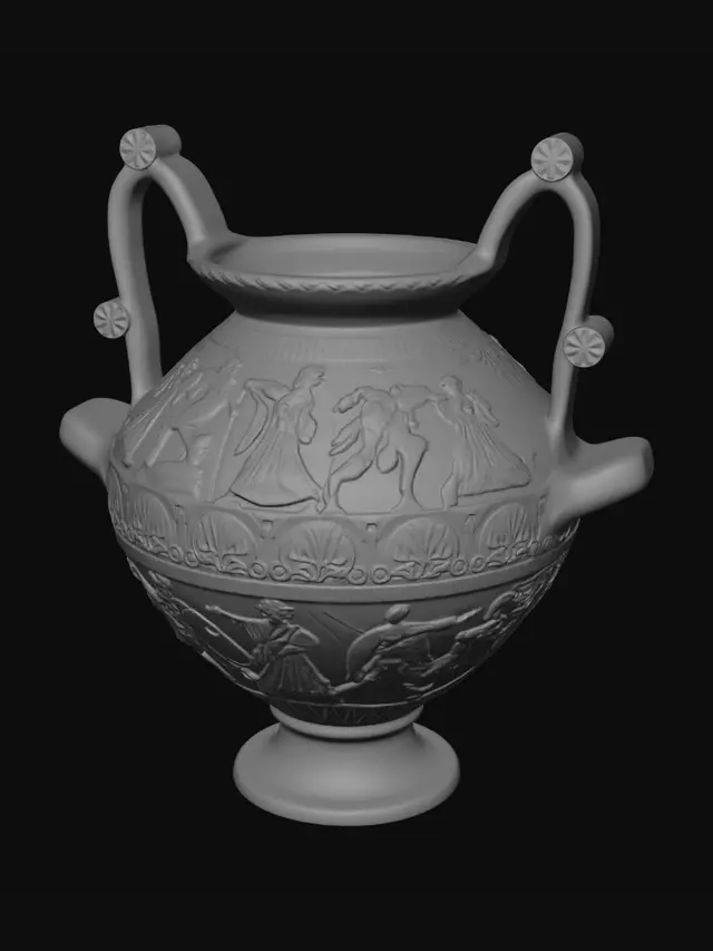3D model for Dancing Amphora