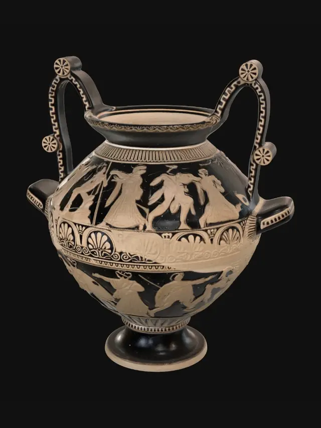 3D model for Dancing Amphora