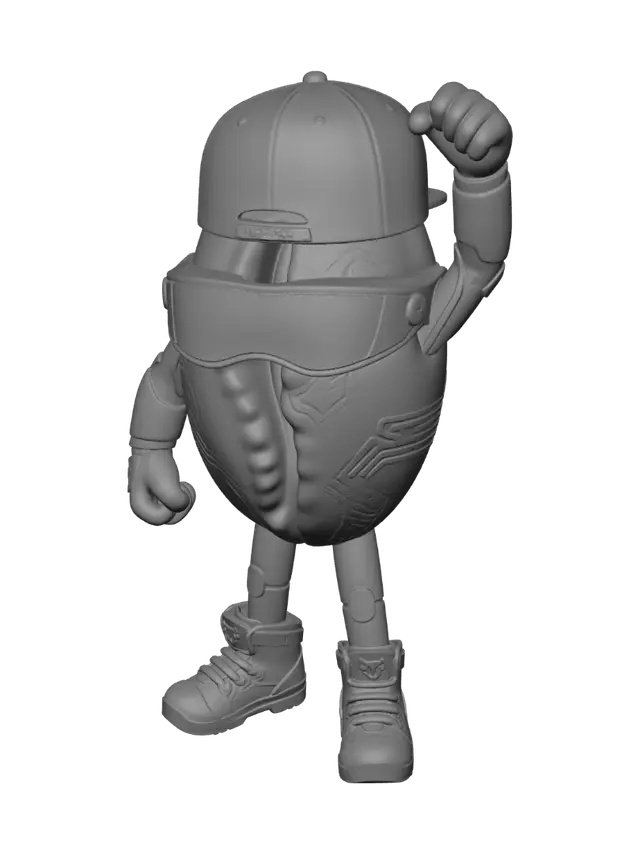 3D model for Rebru VR Warrior