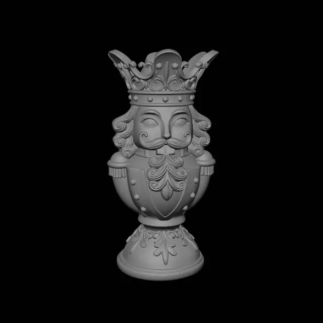3D model for Royal Nutcracker