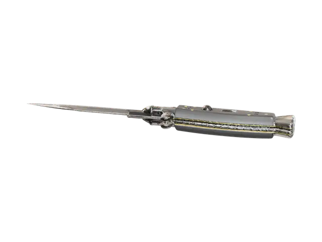 Modern Switchblade - Folding 3D model, vytvořený pomocí AI