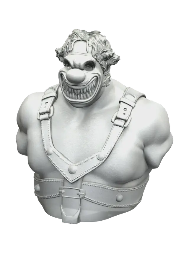 3D model for Low-Poly Twisted Metal Characters