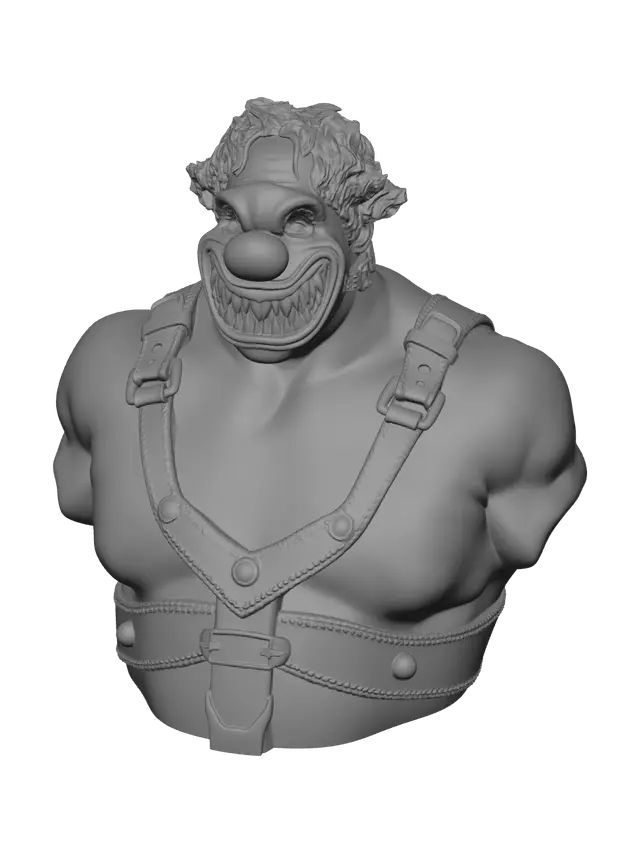 3D model for Low-Poly Twisted Metal Characters