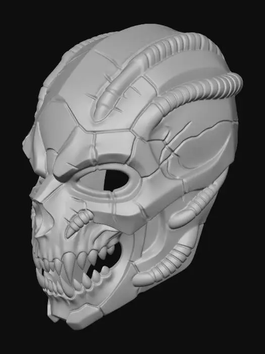 3D model for Crimson Steel Skull