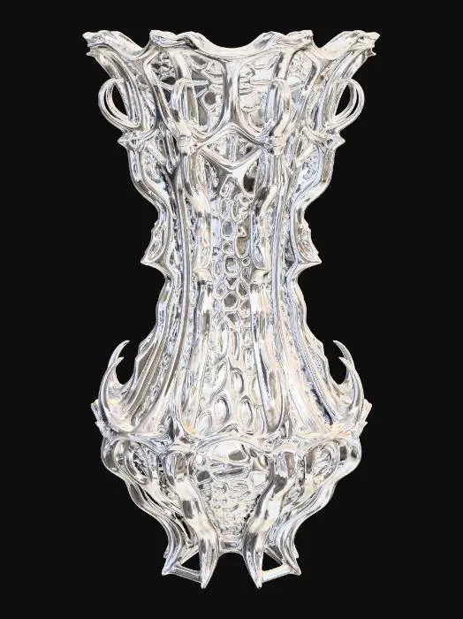 3D model for bio mechanical vase hr giger