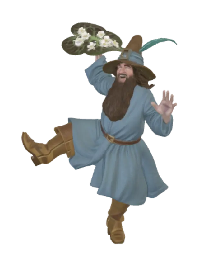 3D model for Dancing Wizard of Spring