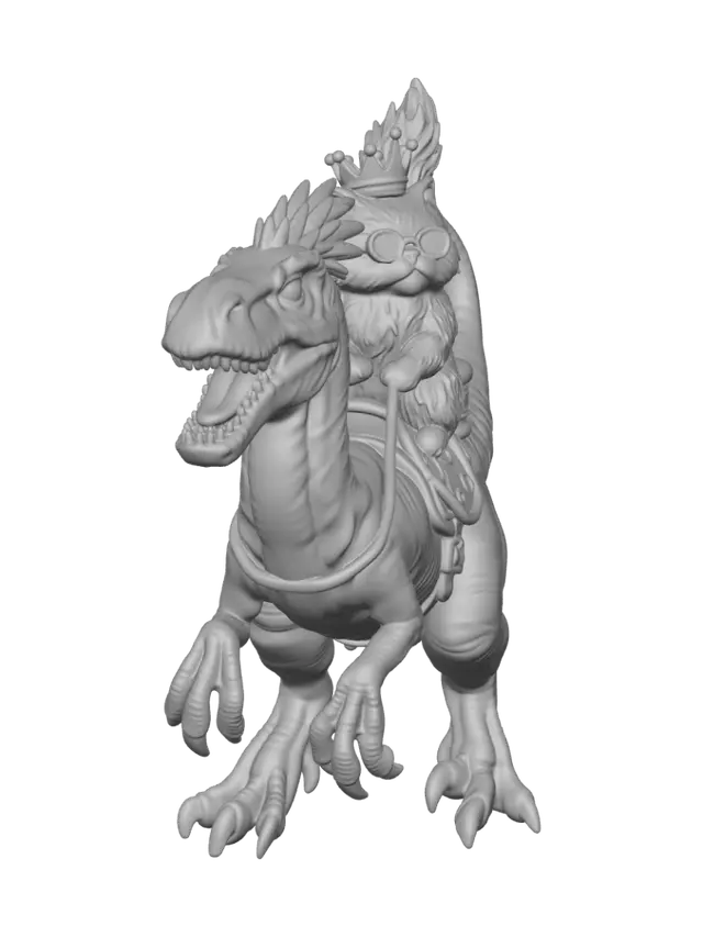 3D model for Royal Raptor Outrage