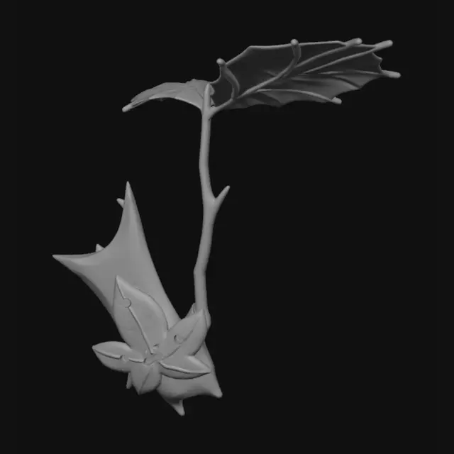 3D model for Dreamscape Butterfly over the Mushroom Valley