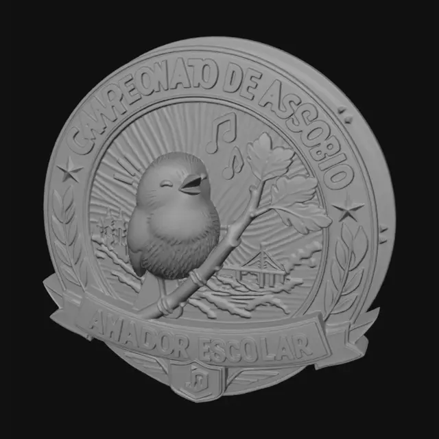 3D model for Campeonato de Assobio Amador Escolar
