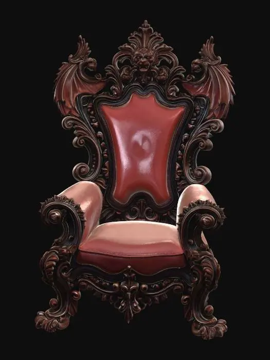 3D model for Dragoncrest Throne