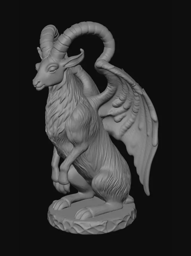 3D model for Winged Chimera