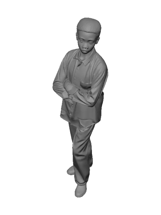 3D model for Emerald Wall Portrait