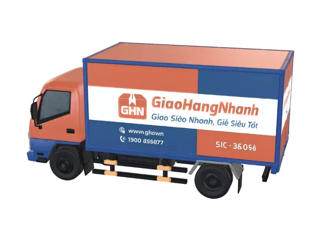 3D model for GiaoHangNhanh Delivery Truck