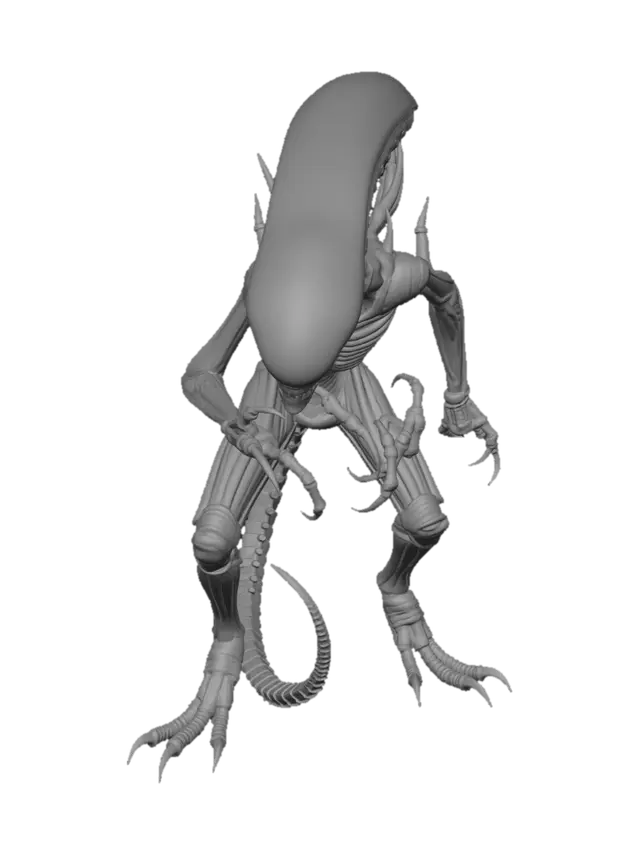 3D model for Xenomorph