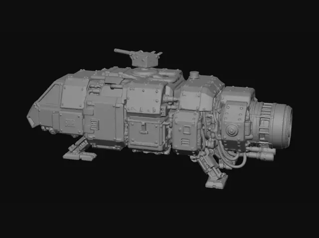 3D model for Стартовый корабль Бродяга Mk.1