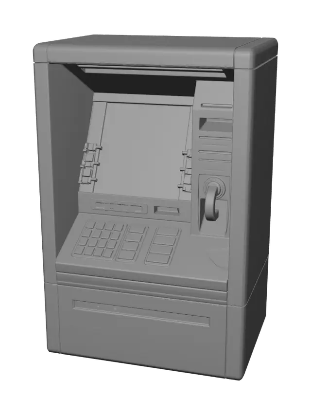 3D model for ATM Machine