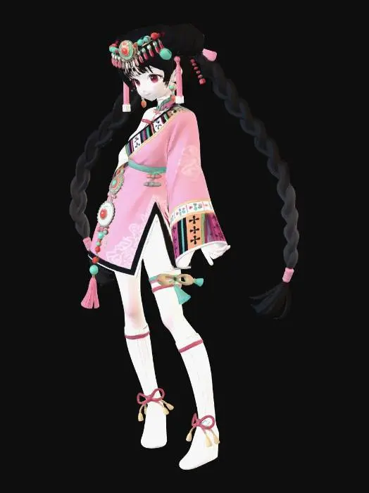 3D model for Silk Road Princess