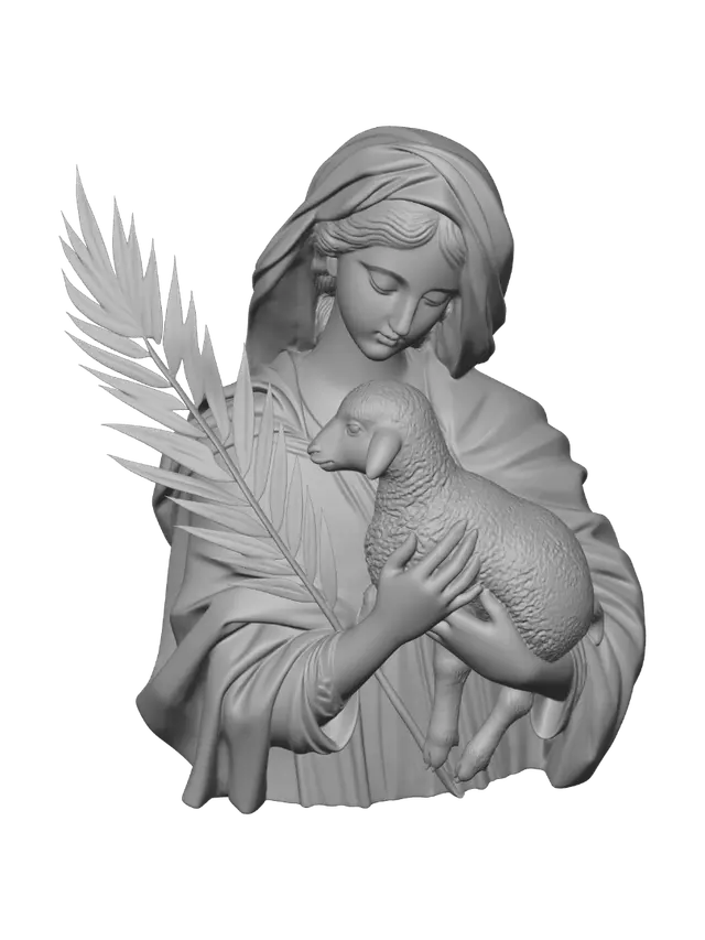 3D model for Virgin and Lamb