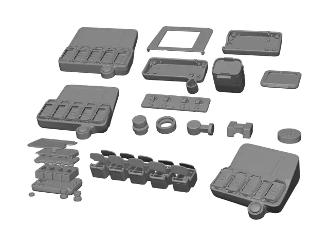 3D model for Modular Smart Pill Dispenser
