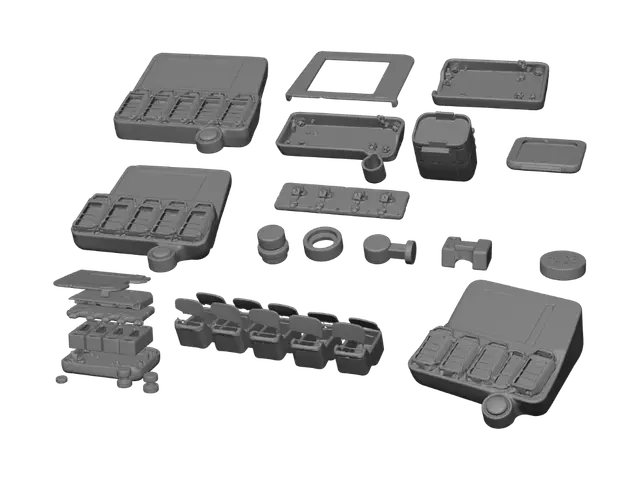 3D model for Modular Smart Pill Dispenser