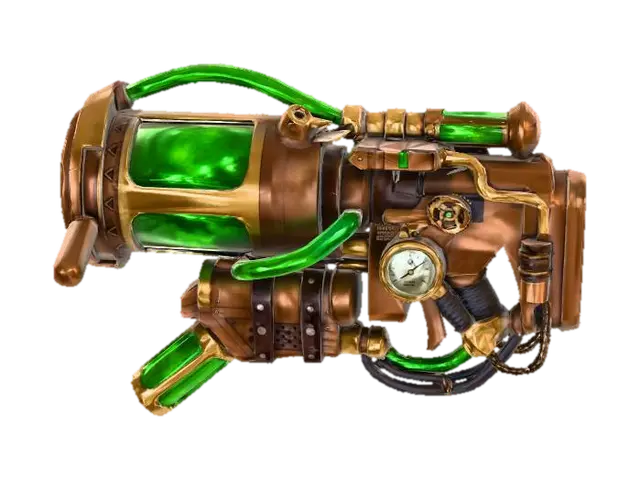 Plasma Cannon - Acid 3D model, vytvořený pomocí AI