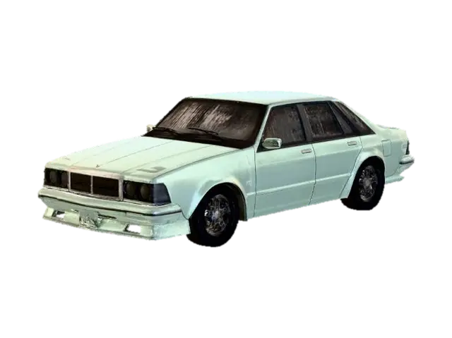 generate a 4 door sedan in the same graphic style as Grand Theft Auto San Andreas.… - Gta 3D model, vytvořený pomocí AI