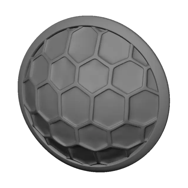 3D model for Honeycomb Ring