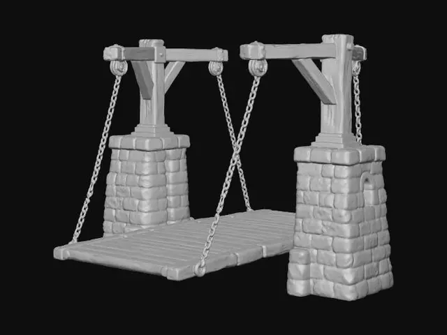 3D model for Drawbridge
