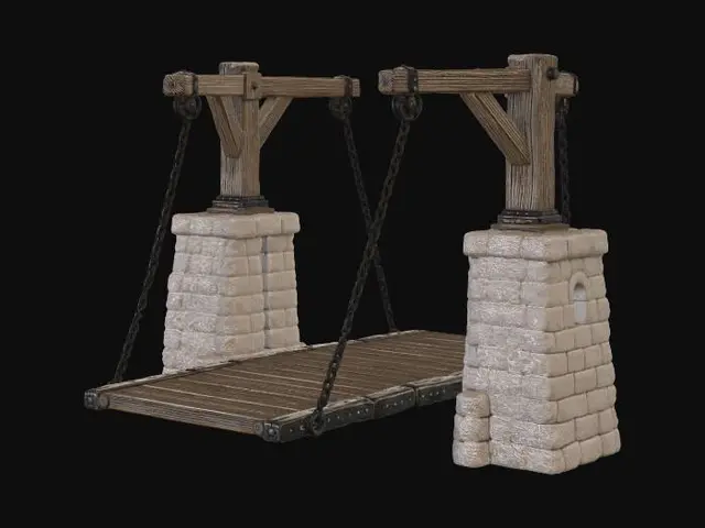 3D model for Drawbridge