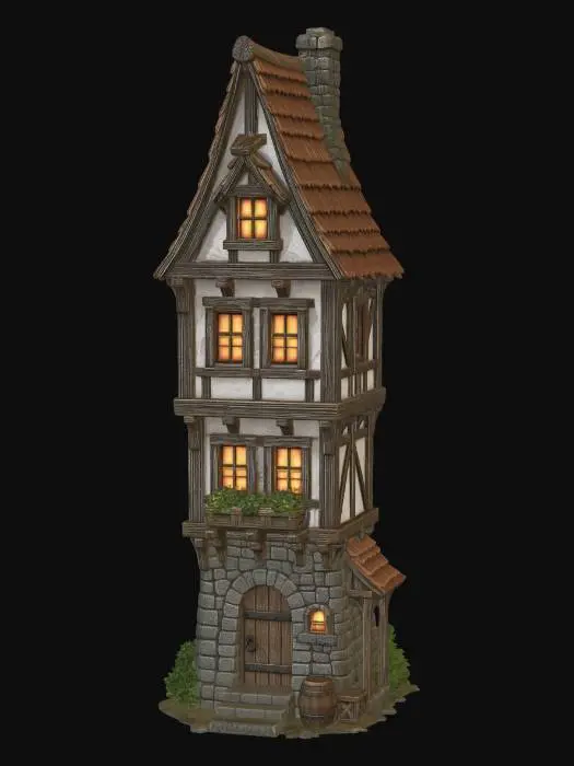 3D model for Emberglow Timber House