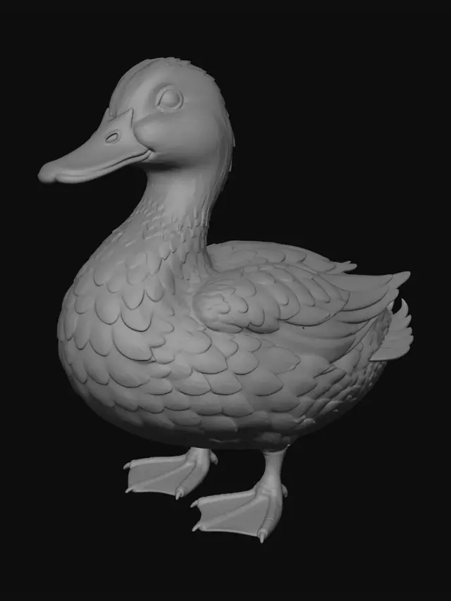 3D model for Emerald-Headed Mallard